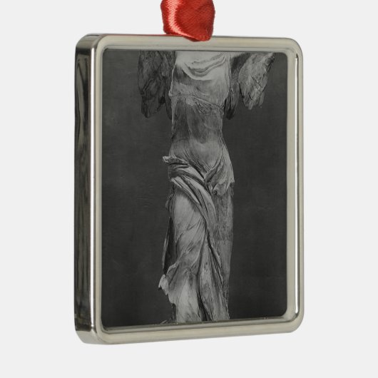 ルーバー博物館の勝利Samothraceの眺め メタルオーナメント (右)