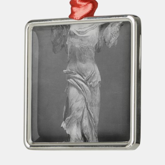 ルーバー博物館の勝利Samothraceの眺め メタルオーナメント (左)