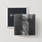 ルーバー博物館の勝利Samothraceの眺め 缶バッジ (正面&裏面)