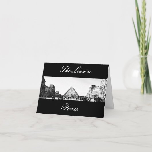 ルーバー博物館、パリの~ Notecards カード (正面)