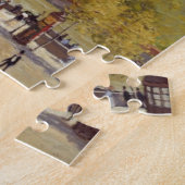 ルーバー、クロード・モネ著パリの波止場 ジグソーパズル (側面)