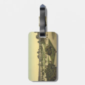 ルーバー、パリ、フランス ラゲッジタグ (裏面縦)