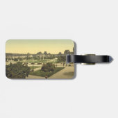 ルーバー、パリ、フランス ラゲッジタグ (裏面横)