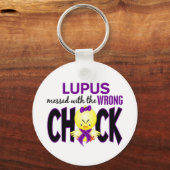 ルーパは間違った女に汚れた キーホルダー (正面)