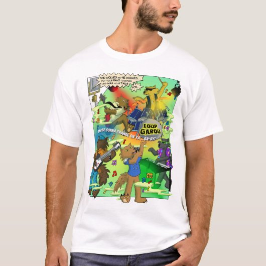 ルーパルー Men's Tシャツ (正面)