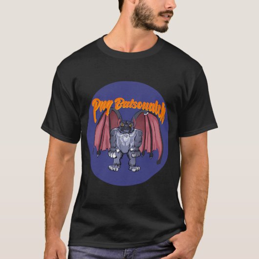 ルービックキューブを解くパグの数学犬 Tシャツ (正面)