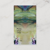 ルーピー·ルパンズのアーティフル·名刺がカスタマイズ可能 名刺 (裏面)