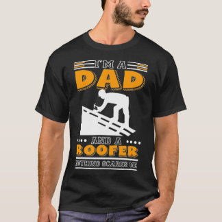 ルーファー建築正直働くアメリカンフィアール Tシャツ