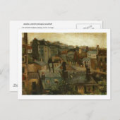 ルーフアンドバックオブハウスヴァンゴッホファインアート ポストカード (正面/裏面)