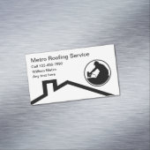 ルーフィングシンプルサービスの名刺マグネット マグネット名刺 (インサイチュ)
