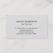 ルーフィング建築ハウスリペア実在エテート 名刺 (裏面)