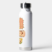 ルーフクラブ/ドッグイラスト ウォーターボトル (左面)