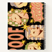 ルーフクラブ/ドッグイラスト ノートブック (裏面)