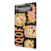 ルーフクラブ/ドッグイラスト ミニクリップボード (アングル2)