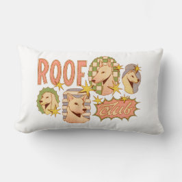 ルーフクラブ/ドッグイラスト ランバークッション