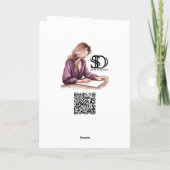 ルーフトップお洒落パートナーの愛にバンニー シーズンカード (裏面)