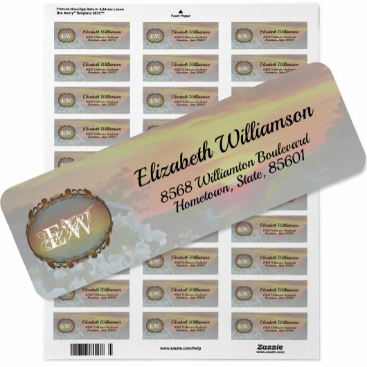 ルーフトップサンセット2295住所 シール