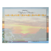 ルーフトップサンセット2295 ノートパッド (正面)