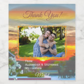 ルーフトップサンセット2295 ワインラベル (シングルラベル)