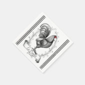 ルーフランスのスタールポーレ スタンダードカクテルナプキン (角)