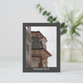 ルーフ詳細マンサードルーフ ポストカード (スタンド正面)