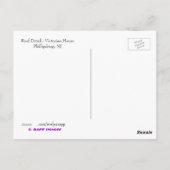 ルーフ詳細マンサードルーフ ポストカード (裏面)