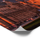 ルーブルの夕暮れ ポスター (角)