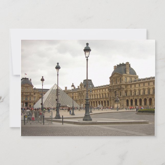 ルーブルフランス，パリ (正面)