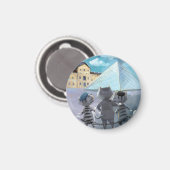 ルーブル円磁石（様々なサイズ） マグネット (正面/裏面)