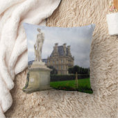 ルーブル油色彩の鮮やか枕 クッション (ブランケット)