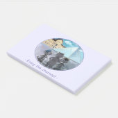 ルーブル注記10" x 6"楽しむ - ポストイット (アングル)