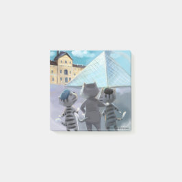 ルーブル注記3" x 3" ポストイット