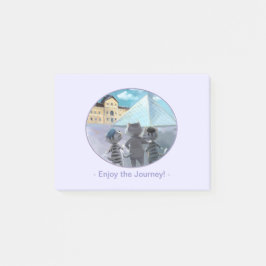 ルーブル注記4" x 3" 楽しむ- ポストイット