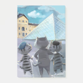 ルーブル注記4" x 6" ポストイット