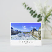 ルーブル美術館,パリ,フランス葉書 ポストカード (スタンド正面)