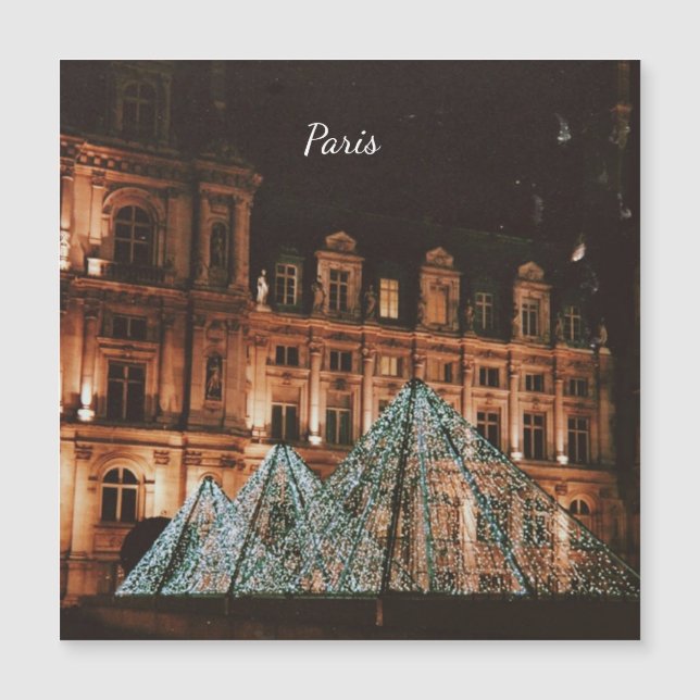 ルーブル美術館、パリ、フランス (正面)
