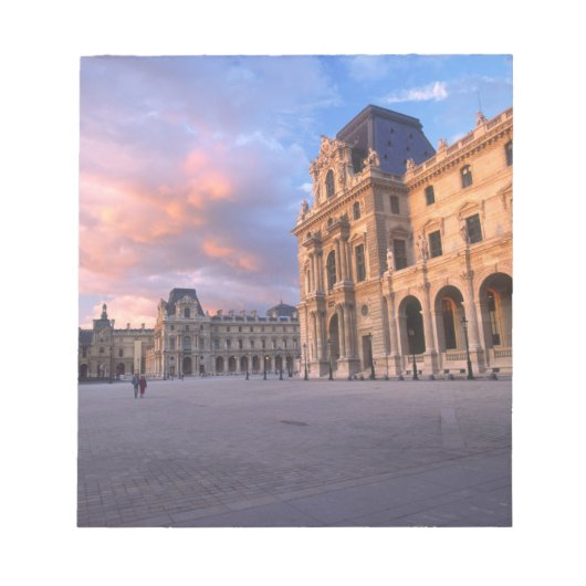 ルーブル美術館、パリ、フランス ノートパッド (正面)
