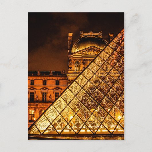 ルーブル美術館 ポストカード (正面)