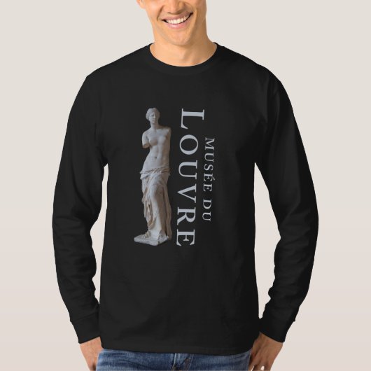 ルーブル美術館 ミロのヴィーナス Tシャツ (正面)