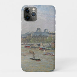 ルーブル美術館、春 カミーユ・ピサロ   iPhone 11 PROケース