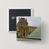 ルーブル美術館 缶バッジ (正面&裏面)