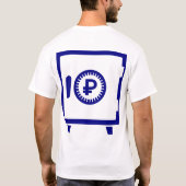 ルーブル記号付き金庫 Tシャツ (裏面)