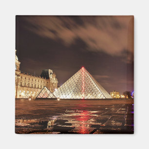 ルーブル,パリ,フランス,風光明媚な写真 マグネット