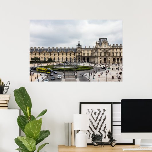 ルーブル ポスター (ホームオフィス)