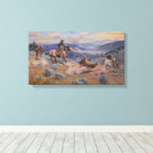 ループと速い馬は鉛よりも確実である キャンバスプリント (インサイチュ (ウッドフロア))