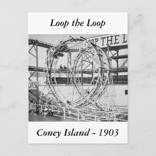 ループのループ, 1903 ポストカード (正面)