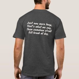 ループをもう1回 犬の飼い主Tシャツ Tシャツ