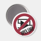 ループを開く マグネット (正面/裏面)