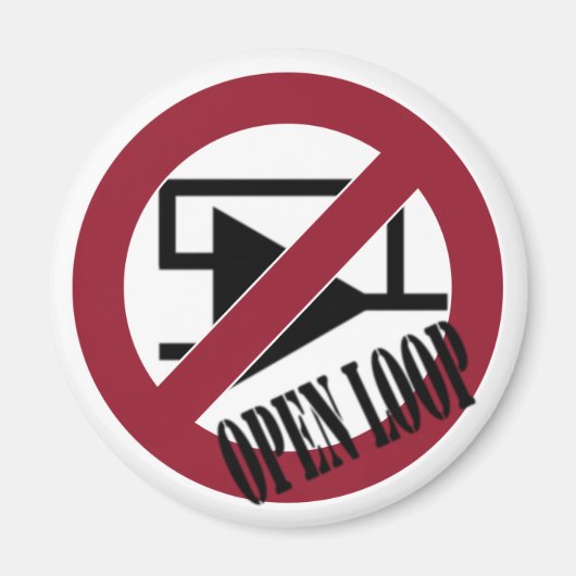 ループを開く マグネット (正面)