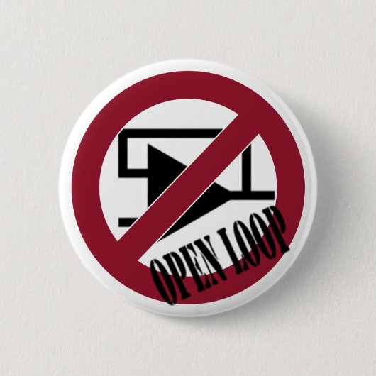 ループを開く 缶バッジ (正面)